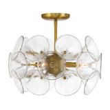 Winter 4 - Light Semi Flush Mount