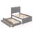 Full Size Upholstered Platform Bed