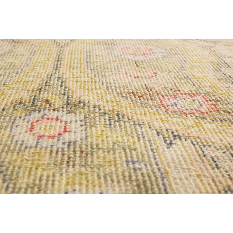 One-of-a-Kind 4'7" X 5'1" Hand Knotted Area Rug
