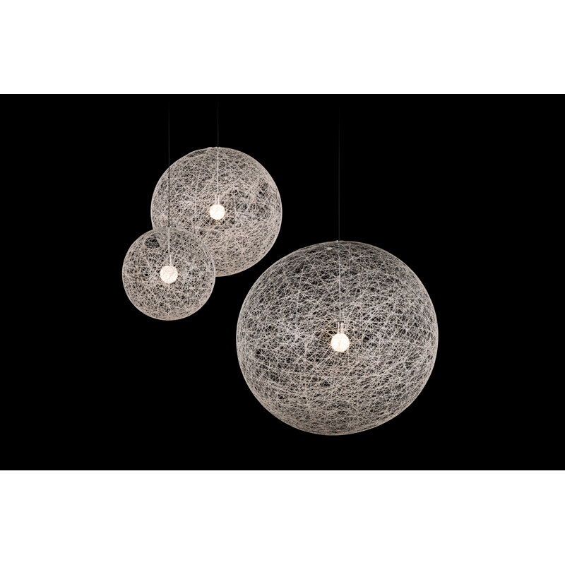 Random II 1 - Light Pendant, Medium, 4 meters, White