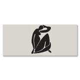 Marisse Inspired Mid Century Woman Print