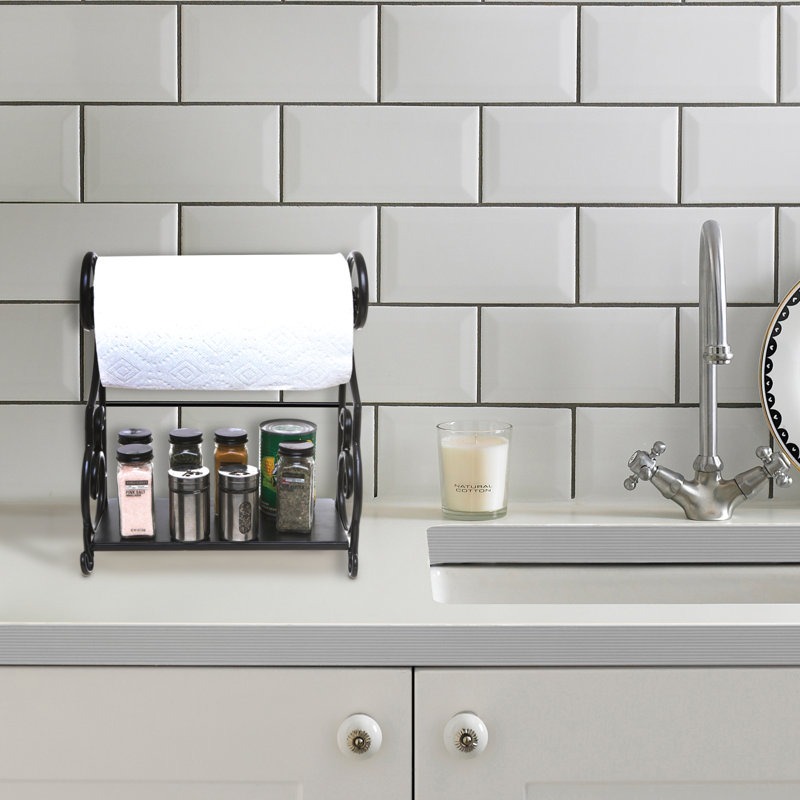 Metal Freestanding Paper Towel Holder