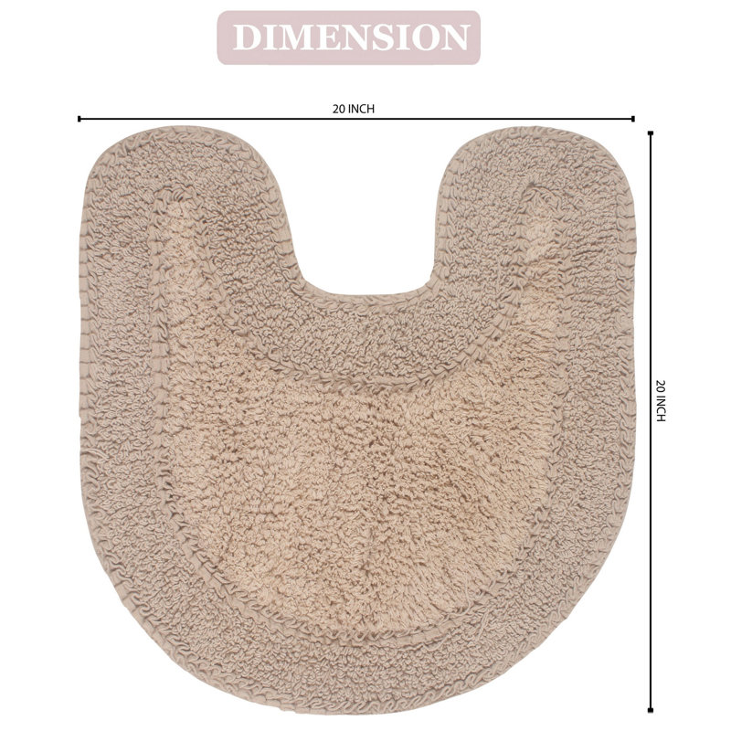 Tapis en coton Concetta, Lin