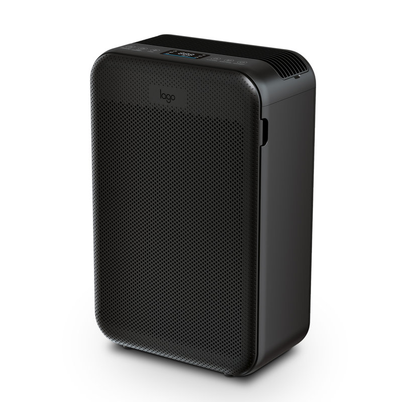 Purificateur d'air de table, Noir