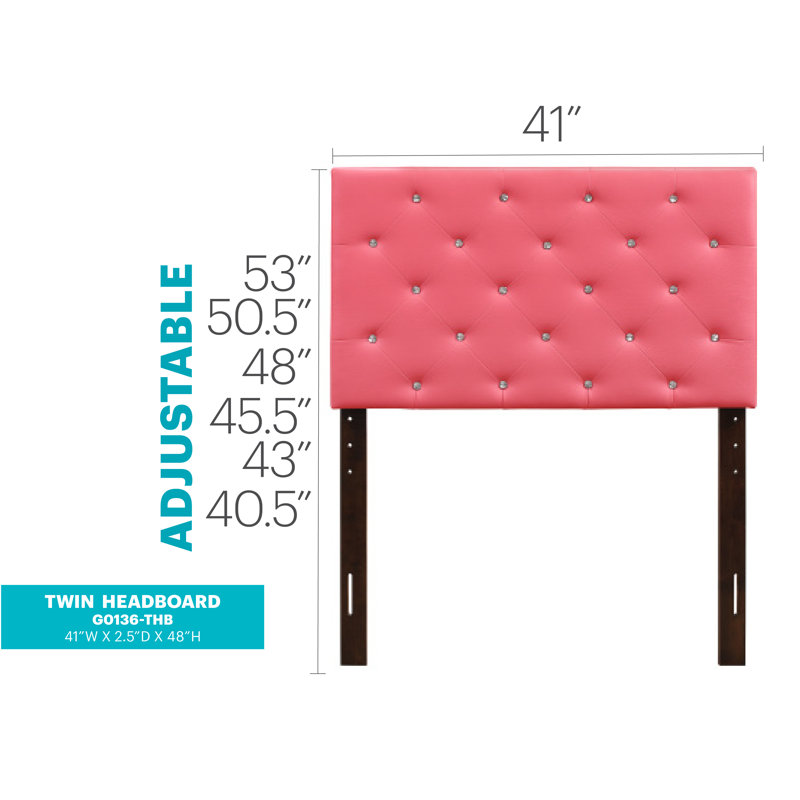 Upholstered Headboard, Queen, Light Gray 2
