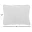 Oreiller de boudoir en velours de coton matelassé rustique 12 x 16 po Stone-1444521644