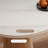 Simple and modern dining table with rock slab.-1018984106