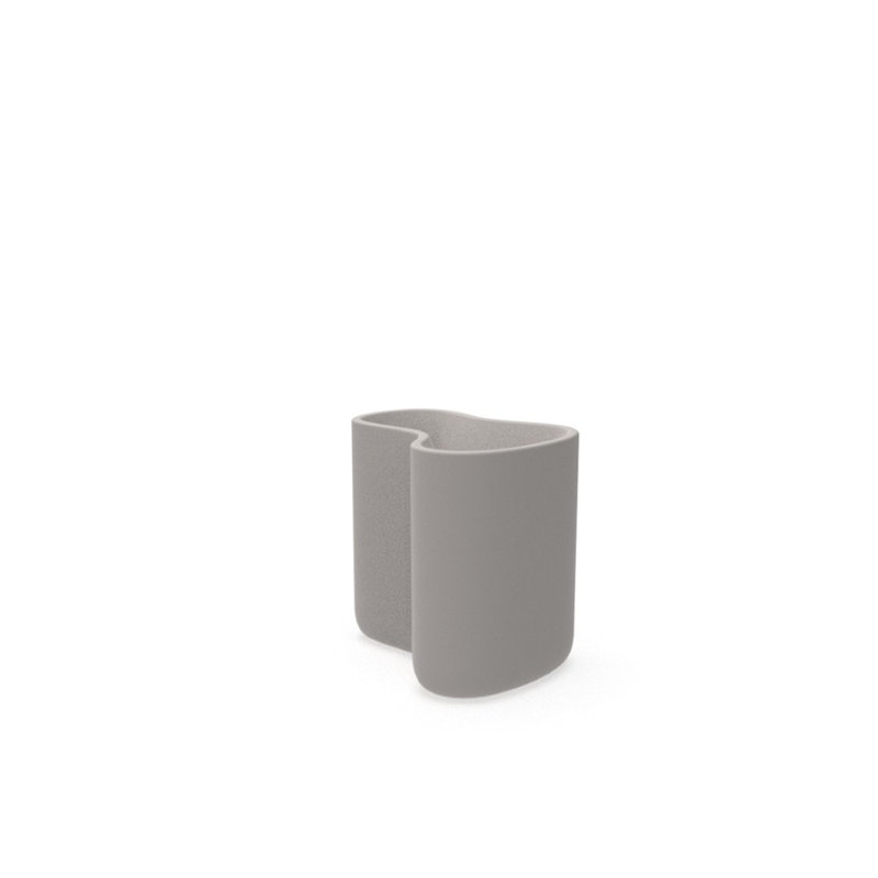 Milos Planter, Ecru, 26.5" H x 28" W x 21.75" D