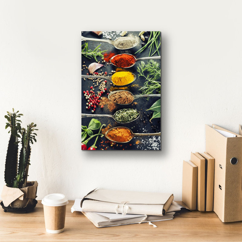 'A Pinch of Spice' Canvas Wall Art, 18" H x 12" W x 0.75" D