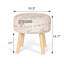 Repose-pieds rond de 15,3 po Denziel-288973692