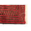 Tapis rouge Teimani 3 pi 4 po x 4 pi 7 po