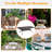 Kamuran Rectangular Outdoor Dining Table Umbrella Hole , 41.7 " W 86.6 " D
