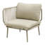 Fauteuil club d'extérieur moderne