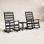Ensemble de chaises berçantes 3 pièces POLYWOOD-40595476