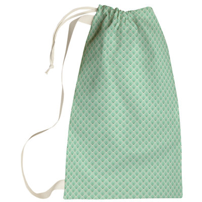 Kitterman Fabric Laundry Bag with Handles