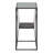 Gulbasha Glass Top End Table