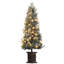 Arbre de Noël artificiel fibre optique 4,5 pi