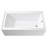 60'' x 32'' Alcove / Tile In Soaking Acrylic Bathtub-100865213