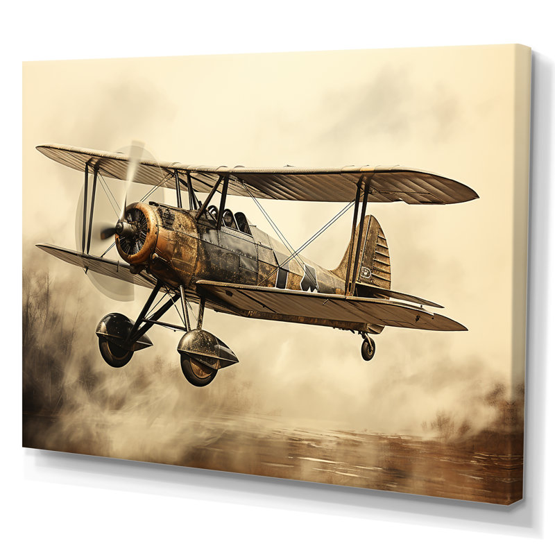 «Urban Plane», impression sur toile, Toile tendue, H 34 po x l 44 po x P 1,5 po