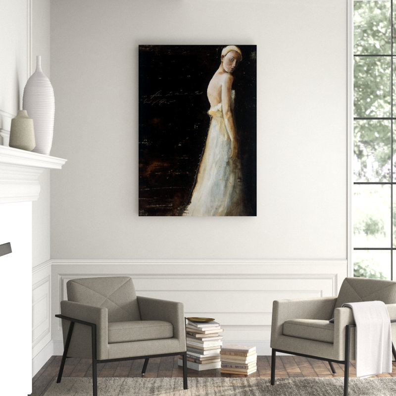 En Soiree Print, Image Brush Gel, 43" H x 30" W