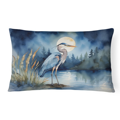 Coussin Blue Heron