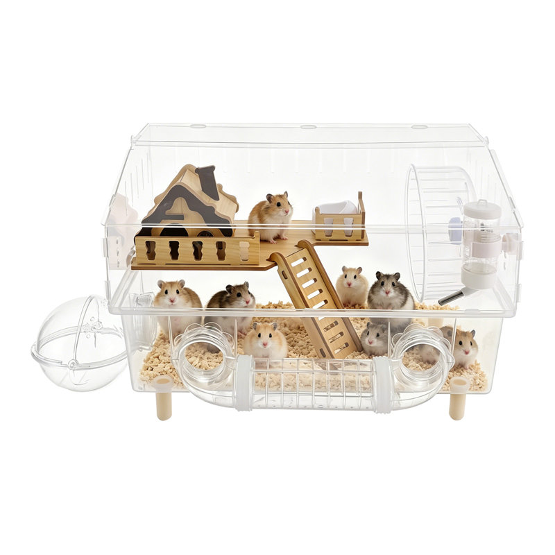 Large Hamster Cage, Clear Hamster Cage