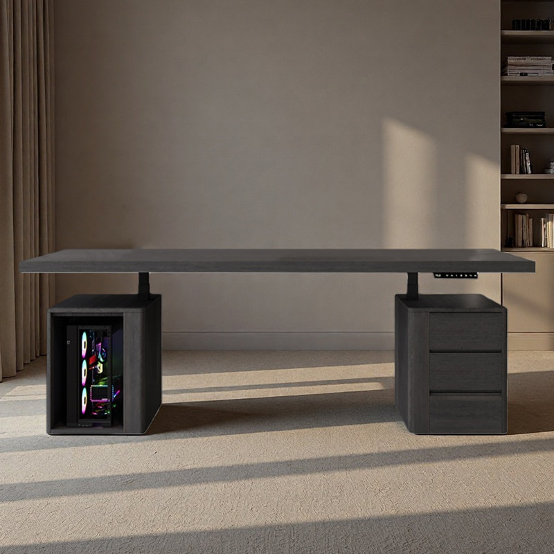 Bureau intelligent à hauteur réglable pour apprendre, H 52,76 po x l 78,74 po x P 31,50 po
