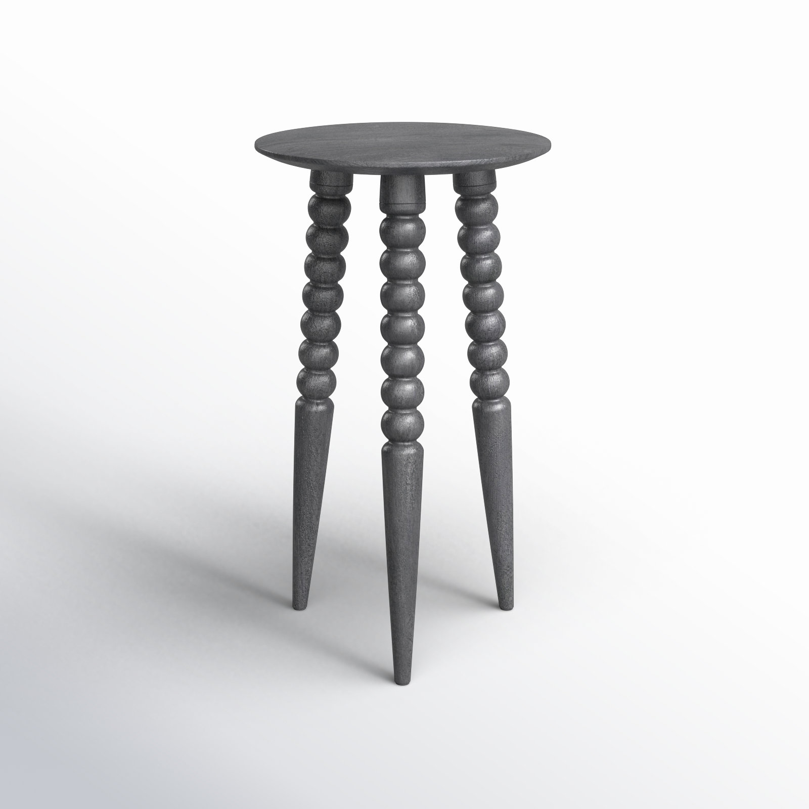 Lessing 14" Mango End Table, Gray