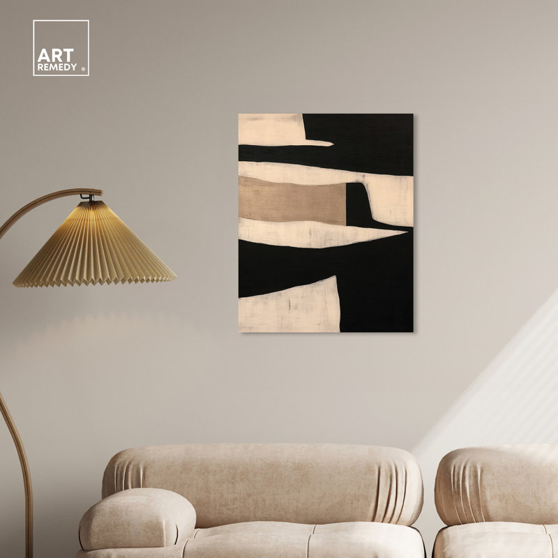 Art mural Madera, H 30 po x l 24 po, Toile tendue