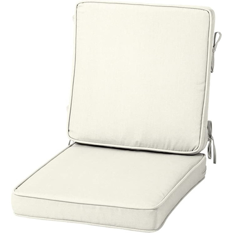 Outdoor Seat / Back Cushion, Navy, 20" W x 20" D