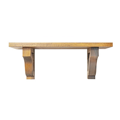 1" Shelves/W Corbels