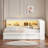 Multiple Daybed With Storage Shelves, Usb, Led, And 2 Drawers-1297164096
