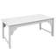 Banc de jardin en bois avec banc à lattes Renauta-550768367
