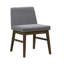  Chaise d'appoint rembourrée Didmarton - ensemble de 2