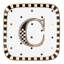 Monogram Dish - C
