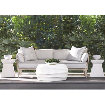 Catalonia Outdoor Teak Loveseat