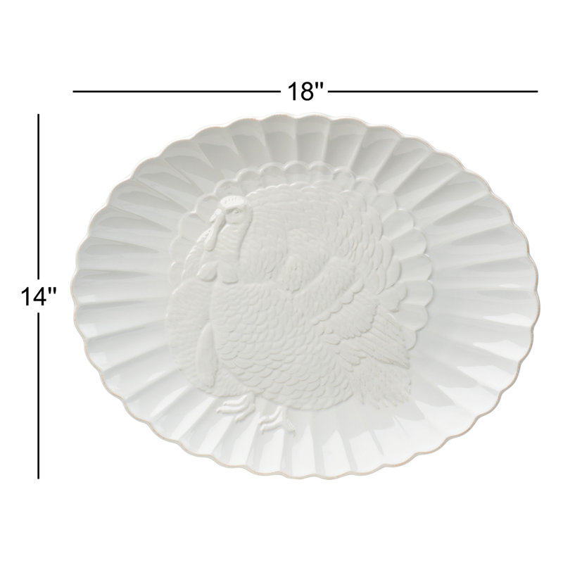 Plateau de dinde sculpté French Perle