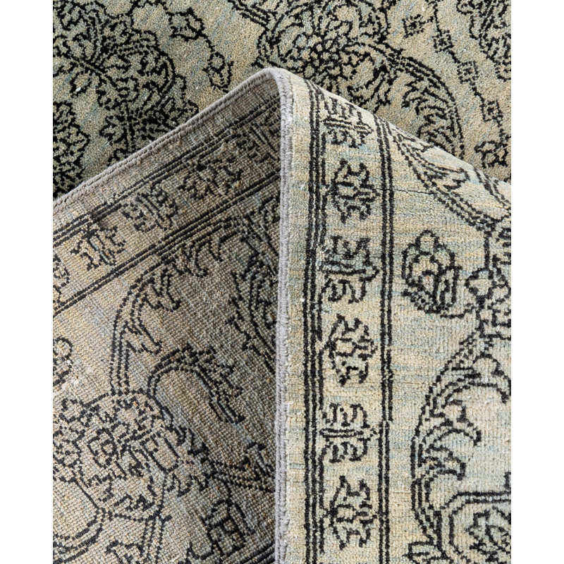 Overdyed One-of-a-Kind 8' 3" X 9' 10" Hand Knotted Area Rug