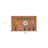 17" X 29" Natural Pink and Green Coir Floral Welcome Outdoor Door Mat