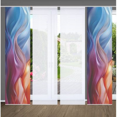 Semi Sheer Sliding Panel