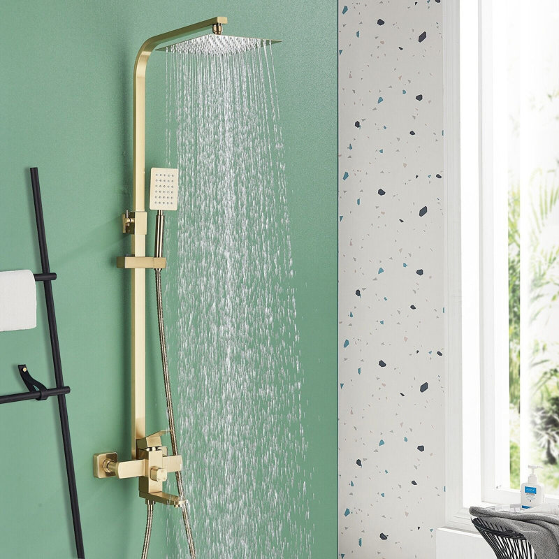 Robinet de douche avec valve brute