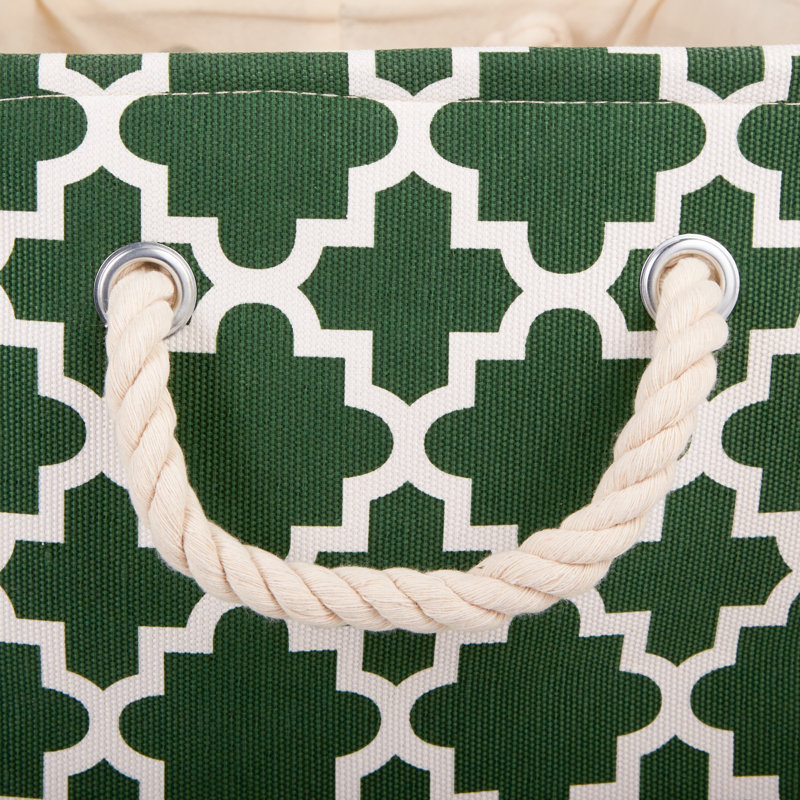 Panier en treillis, H 15 po x l 12 po x P 17,5 po, Vert chasseur