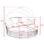 KD Rattan Round Lounge With Canopy Bali Canopy Bed Outdoor, Wicker Outdoor Sofa Bed With Lift Coffee Table-1046835202