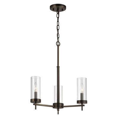 Linley Three Light Chandelier from