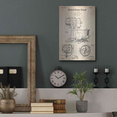 «Kitchen Mixer Blueprint Brevet Parchment» par Patents