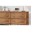 Table d'appoint 3 tiroirs Hazel pour salon, couloir, entrée, ensemble de deux Hazel (ancien SKU: BS315640AAD)