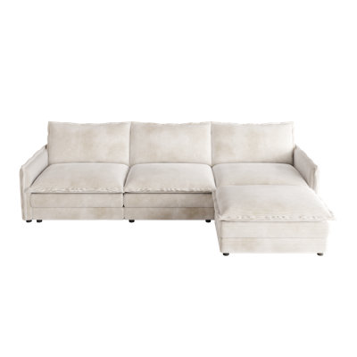 Versatile 3-seater Corduroy Couch For Modern Living - Relax In Style At Home