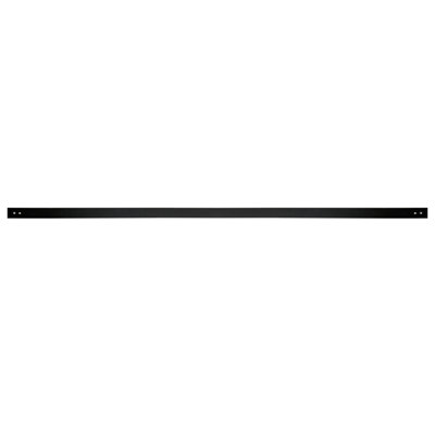 Black Steel Track Standard Single