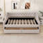 Upholstered double daybed with two drawers-1401108537