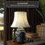 Cherry Blossom 22.5" Table Lamp